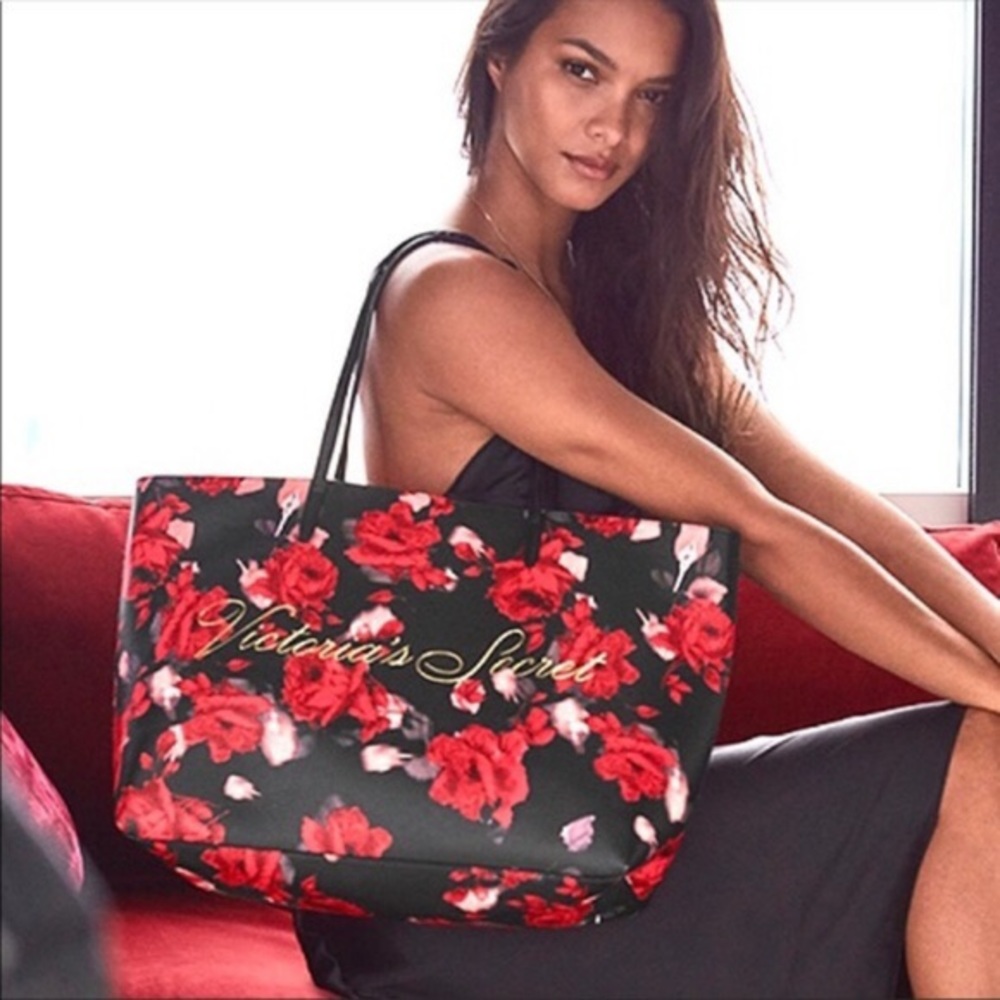 NWT victoria secret floral tote